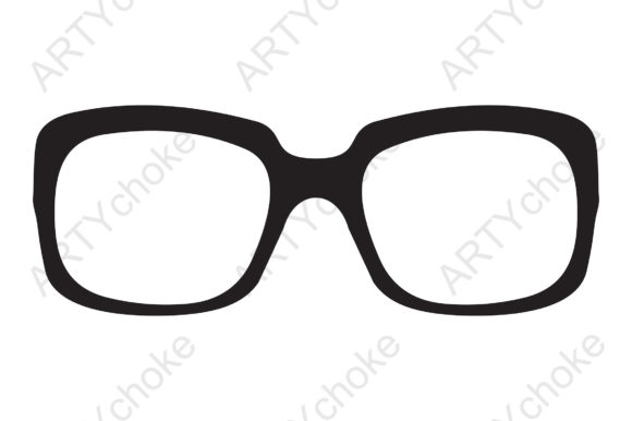 Retro Glasses SVG File for Cricut