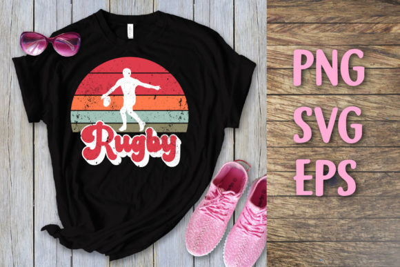 Rugby Retro Vintage Svg File