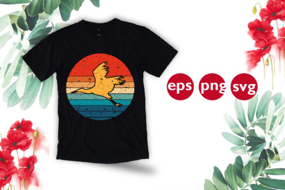 Seagull Retro Vintage Svg