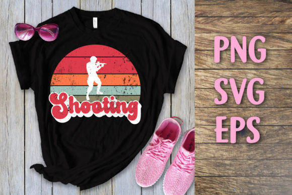 Shooting Retro Vintage Svg File