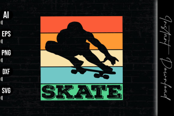 Skate Retro Skateboarding