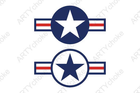 US Air Force. Retro Sign. SVG File